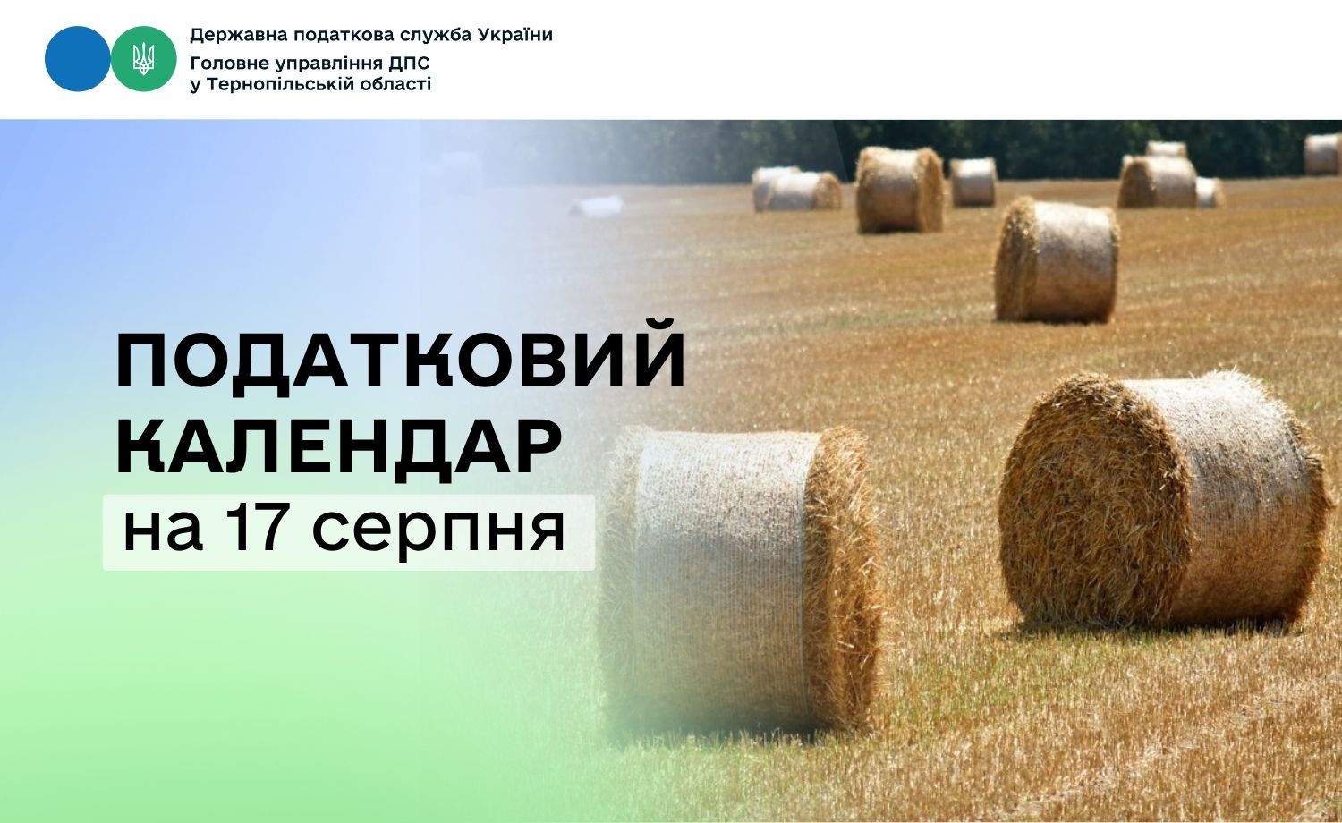 Податковий календар на 17 серпня