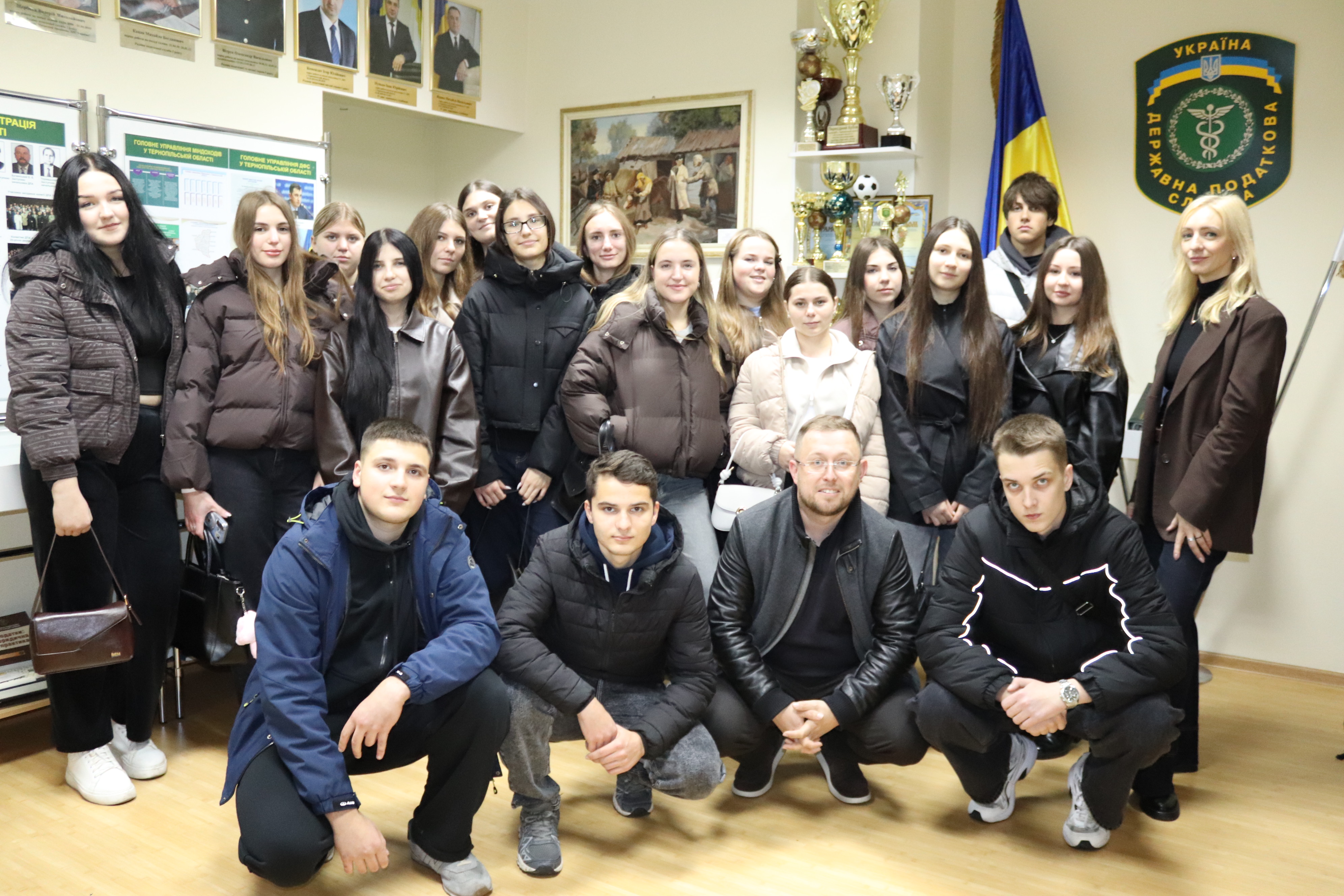 Студенти ЗУНУ ознайомилися з історією та сучасністю податкової служби Тернопільщини